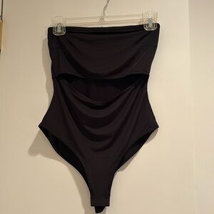 HONEY PUNCH black bodysuit